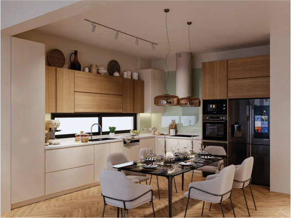 Harmony Life — Musterküche — Rendering